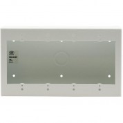 Fsr 4-gang Surface-mount Wall Box White