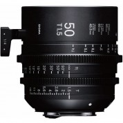 Sigma 50mm T1.5 Ff Prime Lens Ef Mount Feet