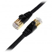 Tera Grand Cat 7 Shielded Ethernet Cable 10gb 50' Black