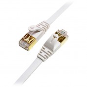 Tera Grand Cat 7 Shielded Ethernet Cable 10gb 6' White