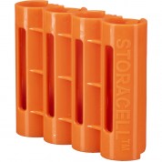 Storacell Slimline Aa Battery Holder - Orange