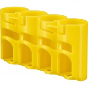 Storacell Slimline Cr123 Battery Holder - Yellow