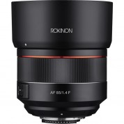 Rokinon 85mm F/1.4 Af Lens For Nikon F