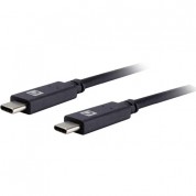 Usb-c 3.2 Gen 2 Cable With Power Delivery (3', Black)