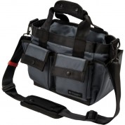 Artisan & Artist Medium City Camera Bag Gray Black