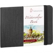 Hahnemuhle Watercolor Book A6 Portrait Anthracite 30 Sheets