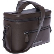 Federico Serrani Capetown Leather Camera Bag Chocolate