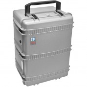 Portabrace Pb-2850 Wheeled Hard Case Silver Platinum