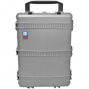 Portabrace Pb-2850 Wheeled Hard Case Silver Platinum