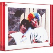 Canetti Design Group Color Edge Magnet Frame 4x6 Red