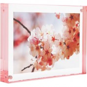 Canetti Design Group Color Edge Magnet Frame 4x6 Rose