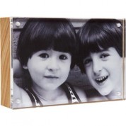 Canetti Design Wood Magnet Frame 2.5x3.5 Natural Wood