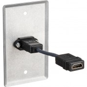 Kramer Hdmi Female To Female Wall Plate - Gray