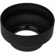 Fotodiox 3-section Rubber Lens Hood 58mm