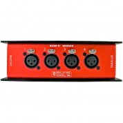 Soundtools Cat Box Fx Four Female Xlr Stage Box Ethercon