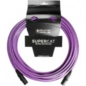 Supercat Shielded Cat5e Ethercon Cable Purple 200ft