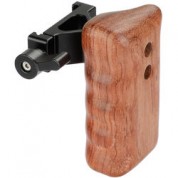 Camvate Wooden Handgrip Arca-style Clamp Left-handed