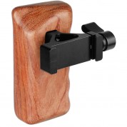 Camvate Wooden Handgrip Arca-style Clamp Left-handed