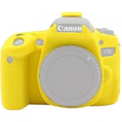 Canon Eos 77d Soft Silicone Protective Case Yellow