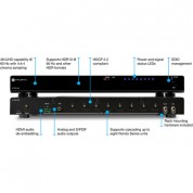 Atlona 1x8 Hdmi Distribution Amplifier 1ru