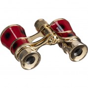 Eschenbach Optik 3x25 Glamour Opera Glasses Burgundy Red