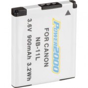 Power2000 Nb-11l 3.6v 900mah Lithium-ion Battery Pack