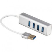 Rocstor 4-port Usb 3.0 Hub | High-speed Connectivity