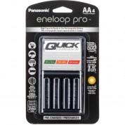 Panasonic Eneloop Pro Aa Ni-mh Batteries With Led Charger