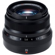 Fujifilm Xf 35mm F/2 R Wr Lens Black