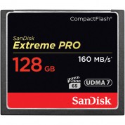 Sandisk 128gb Extreme Pro Compactflash Card 160mb/s