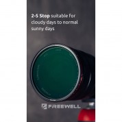 Freewell Standard Day Variable Nd Filter 82mm 2-5 Stop