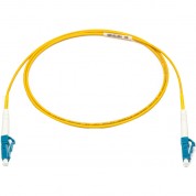 Camplex Armored Lc To Lc Simplex Fiber Optic Cable 3.3' Yellow