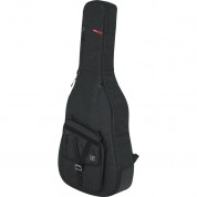 Gator Transit Gig Bag For Jumbo Acoustic Guitar Charcoal