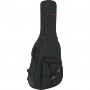 Gator Transit Gig Bag For Jumbo Acoustic Guitar Charcoal