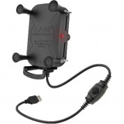 Waterproof Wireless Charging Phone Holder By Ram Mounts