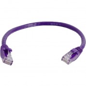 C2g Cat 6a Snagless Unshielded Ethernet Cable 20' Purple