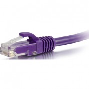 C2g Cat 6a Snagless Unshielded Ethernet Cable 20' Purple