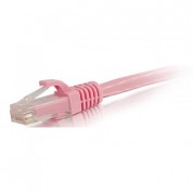 C2g Cat 6a Snagless Ethernet Patch Cable 1' Pink