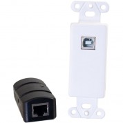 C2g Usb 2.0 Cat 6 Wall Plate Extender