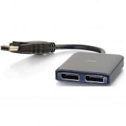 C2g Displayport 1.2 To Dual Displayport Mst Hub 4k