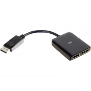 C2g Displayport 1.2 To Dual Displayport Mst Hub 4k