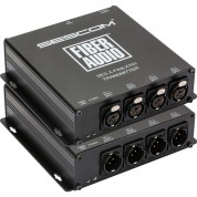 Ses-x-fa4lxt01 4-channel Xlr Audio-over-fiber Extender