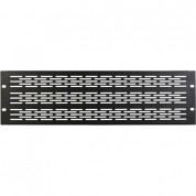 On-stage Rpv3000 Vented Rack Panel 3 Ru Black