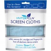 Hypercln Microfiber Cloth 3-pack For Cleaning