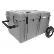 Portabrace Trunk-style Hard Case Off-road Wheels Platinum