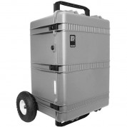 Portabrace Trunk-style Hard Case Off-road Wheels Platinum