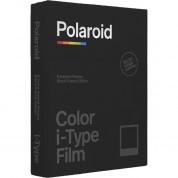 Polaroid Color I-type Instant Film Black Frame 8 Exposures