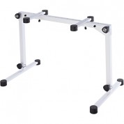 K&m 18820 Omega Pro Keyboard Stand Foldable Legs White