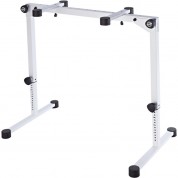 K&m 18820 Omega Pro Keyboard Stand Foldable Legs White