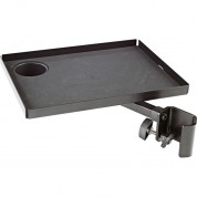 K&m 12227 Device Tray With Cup Holder Black